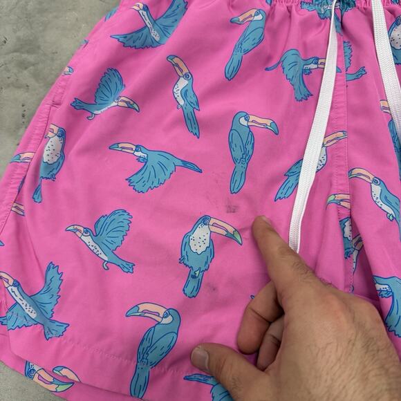 CHUBBIES SWIM TRUNKS "TOUCAN DO IT" (SIZE MED) Read Description - Picture 2 of 10